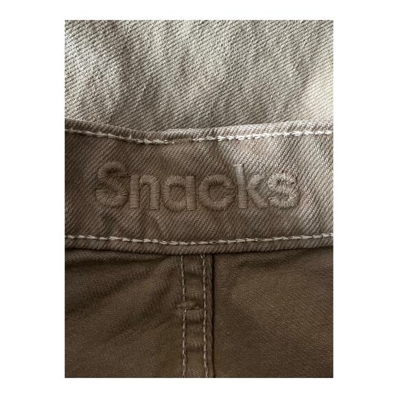 Mother Jeans Snacks high-rise straight-leg ankle light green size 25 - Picture 4 of 6